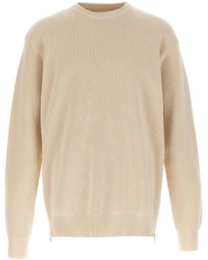 Jil Sander 'Zip' Pullover - Weiß