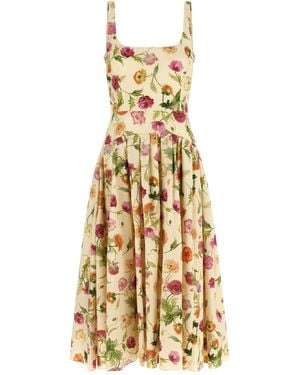 Carolina Herrera Wells Dress - Metallic