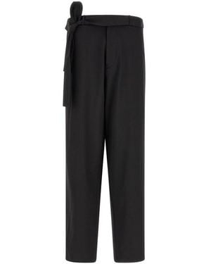 Kiko Kostadinov Pantalone 'Laan' - Nero