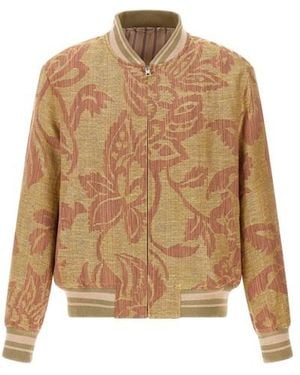 Etro Bomber lino - Neutro