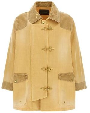 Wales Bonner Cappotto 'Sierra' - Giallo