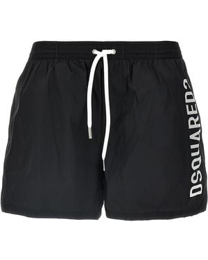 DSquared² Midi Boxer Shorts - Black