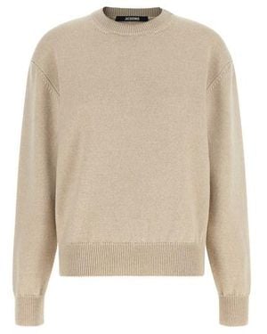 Jacquemus Maglia 'La Maille Moulin' - Neutro