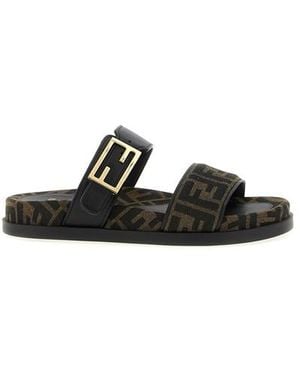 Fendi Slide Feel' - Nero