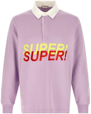 JW Anderson 'super Super' Polo Shirt - Pink