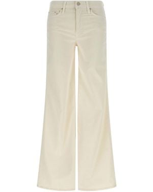 Mother 'the Twister Sneak' Trousers - Natural