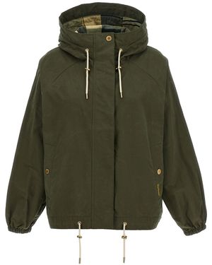 Barbour 'hawkridge' Rain Jacket - Green