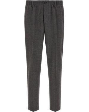 Cellar Door 'ciak Tapered' Trousers - Grey