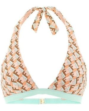 Fendi Top Bikini 'Ff Waves' - Multicolore