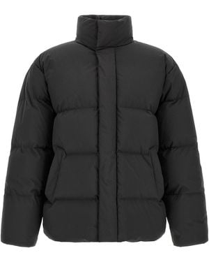 Saint Laurent High Neck Down Jacket - Black