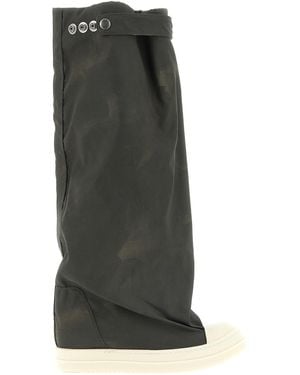 Rick Owens Stivale 'Elephant' - Nero