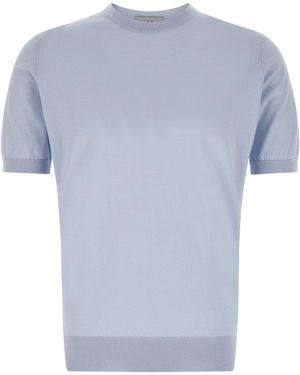 John Smedley 'kempton' T-shirt - Blue