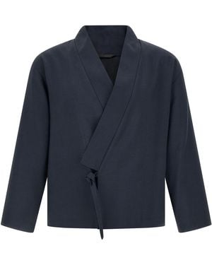 KENZO Kimono Blazer - Blue