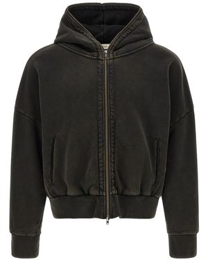 Entire studios Reißverschluss Und Kapuzenpullover - Schwarz