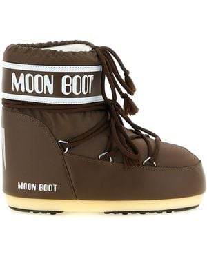 Moon Boot Stiefeletten "Icon Low" - Braun