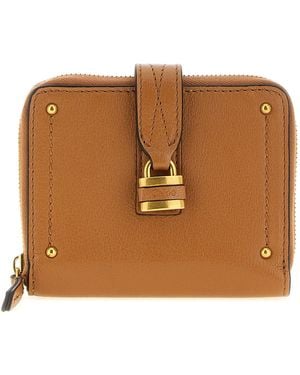 Chloé Mittlere Geldbörse "Paddington" - Braun