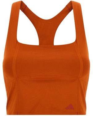 adidas Originals 'training' Crop Top Adidas X Entire Studios - Orange