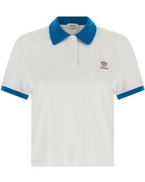 Versace Polo 'Medusa' - Blau