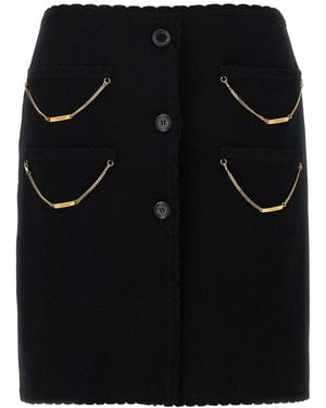 Moschino Kettenrock - Schwarz