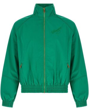 Willy Chavarria 'ruff Rider Track' Jacket - Green