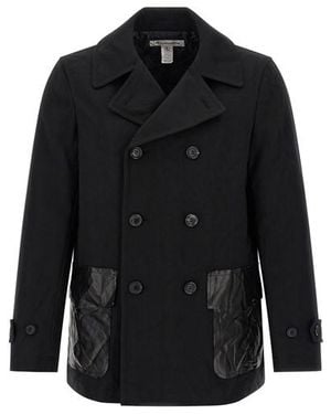 Comme des Garçons Caban Doppiopetto - Nero