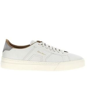 Santoni Sneaker pelle - Bianco