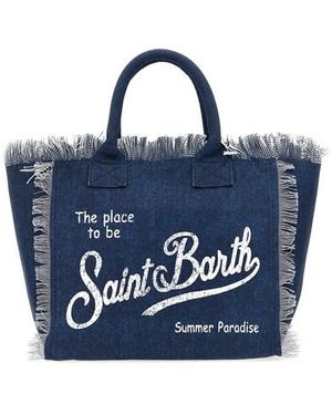 Mc2 Saint Barth Borsa A Spalla 'Vanity' - Blu