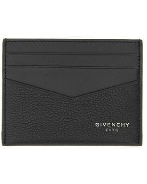 Givenchy Leather Wallet-Uomo - Nero