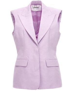 OMBRA MILANO 'n°4' Blazer Jacket - Purple