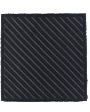 Brunello Cucinelli Pochette Da Taschino Regimental - Nero