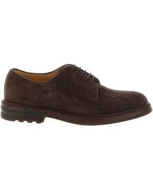 Brunello Cucinelli Suede Derby - Brown