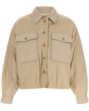 Weekend by Maxmara Wkdsughero Padded Shirt Jacket - Natural