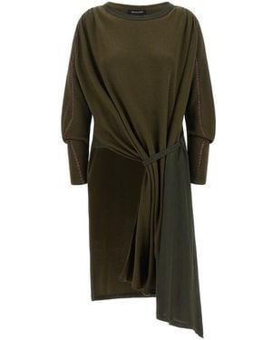 Kiko Kostadinov Abito 'Edler Godet' - Verde