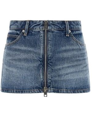 Alexander Wang Skort Denim - Blu