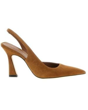 Stuart Weitzman Slingback 'Vinnie D'Orsay' - Marrone