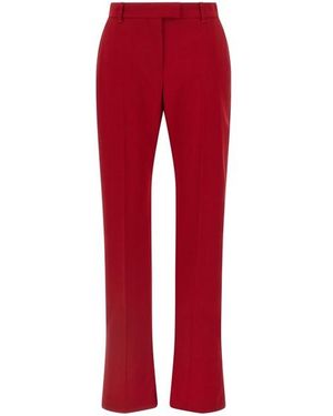 McQueen Wool Pants - Red