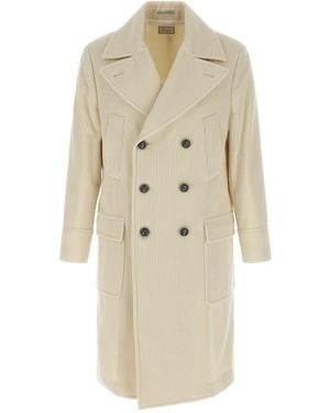 Brunello Cucinelli Velvet Coat - Natural