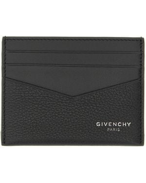 Givenchy Kartenetui Aus Leder - Schwarz
