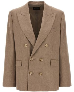 ANDAMANE 'pixie' Blazer - Brown