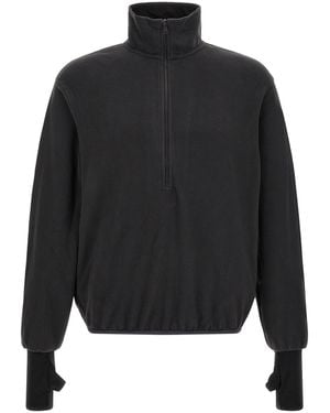 Entire studios Fleece Pullover 'Shell Fleece Pullover' - Black