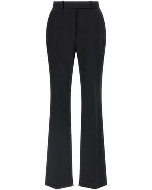 Elisabetta Franchi Wool Trousers - Blue