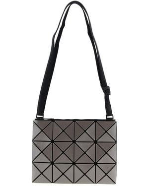 Issey Miyake 'lucent Metallic' Crossbody Bag - Black