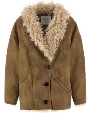 Isabel Marant 'clea' Jacket - Green