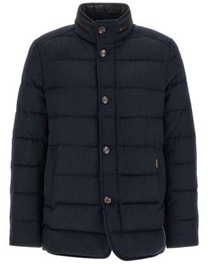 Moorer Piumino 'Nolde-Ls9' - Blu