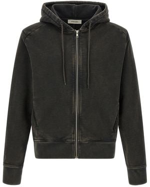 Entire studios Reißverschluss Und Kapuzenpullover - Schwarz