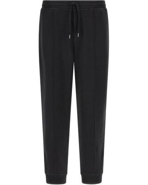 Brunello Cucinelli Cotton, Cashmere And Silk Joggers - Black