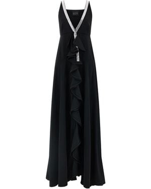 Giovanni bedin Ruffle Dress - Black