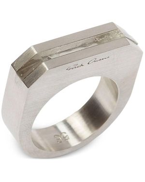 Rick Owens Ring "Crystal Hollywood" - Mettallic