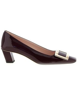 Roger Vivier 'belle Vivier' Court Shoes - Brown