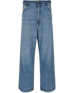 Maison Margiela 'four Stitches' Jeans - Blue